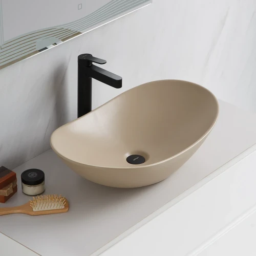 Раковина-чаша BelBagno 60 BB1404-H316 Бежевая матовая