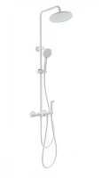 Душевая система Wonzon & Woghand WW-B3097-A-MW с термостатом цвет Белый матовый
