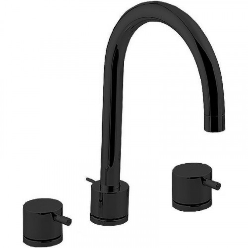 Смеситель для раковины Cisal Less New LN00106040 Черный матовый