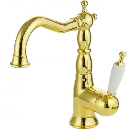 Смеситель для раковины Migliore Oxford 19172 Золото