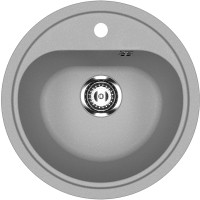 Кухонная мойка Ulgran Classic U-700-342 Графит искусственный камень (литьевой мрамор) встраиваемый