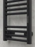 Электрический полотенцесушитель Rifar D-line 800х450 DL-080-45-BM цвет Черный янтарь матовый