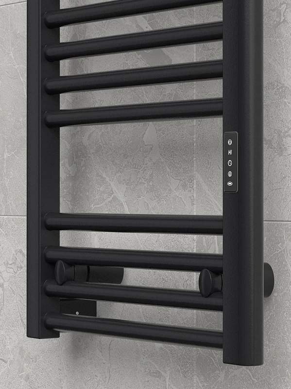 Электрический полотенцесушитель Rifar D-line 800х450 DL-080-45-BM цвет Черный янтарь матовый