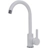 Смеситель для кухни Melodia della vita Ostessa MDV35116_wt Белый латунь