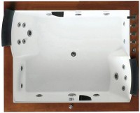 Акриловая ванна Gemy 186х151 G9052 II B R с гидромассажем