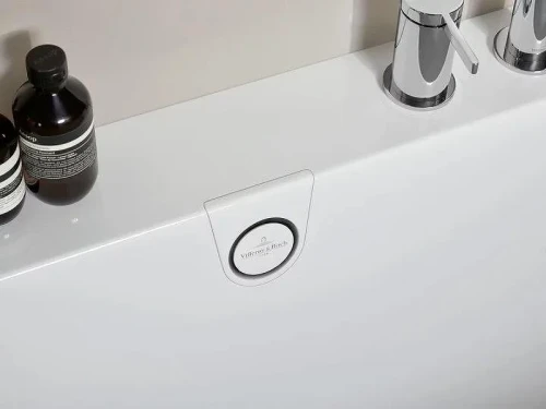 Квариловая ванна Villeroy&Boch Oberon 2.1 180x80 R UBQ180OBN9CR00VD01 цвет Альпийский белый