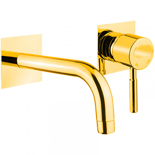 Смеситель для раковины Webert Rimini RI830605010 Золото встраиваемый