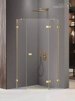 Душевое ограждение New Trendy AVEXA Gold x90 EXK-3843
