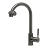 Смеситель для кухни Seaman Barcelone SSL-5226-GL цвет Светлая оружейная сталь