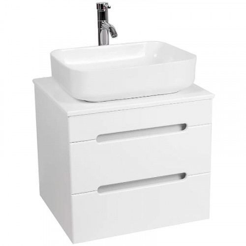 Тумба под раковину VIANT Марсель 57 VMAR57N-T2YP подвесная Белая