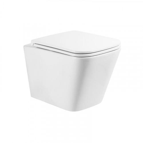 Унитаз BelBagno Ardente-R BB520CH-TOR/SC подвесной цвет Белый с сиденьем Микролифт