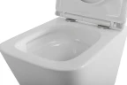 Унитаз BelBagno Ardente-R BB520CH-TOR/SC подвесной цвет Белый с сиденьем Микролифт