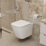 Унитаз BelBagno Ardente-R BB520CH-TOR/SC подвесной цвет Белый с сиденьем Микролифт