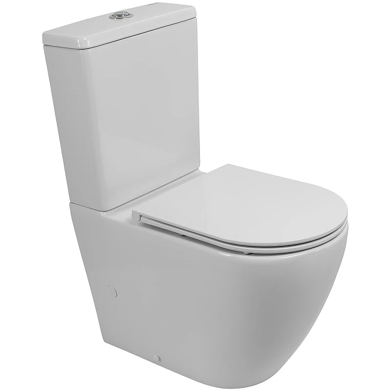 Унитаз компакт BelBagno Sfera-Tor BB2141CP-TOR без бачка и сиденья фаянс напольный