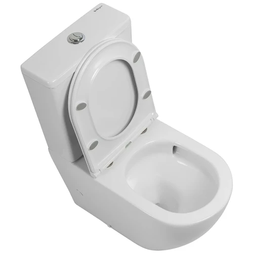 Унитаз компакт BelBagno Sfera-Tor BB2141CP-TOR без бачка и сиденья фаянс напольный