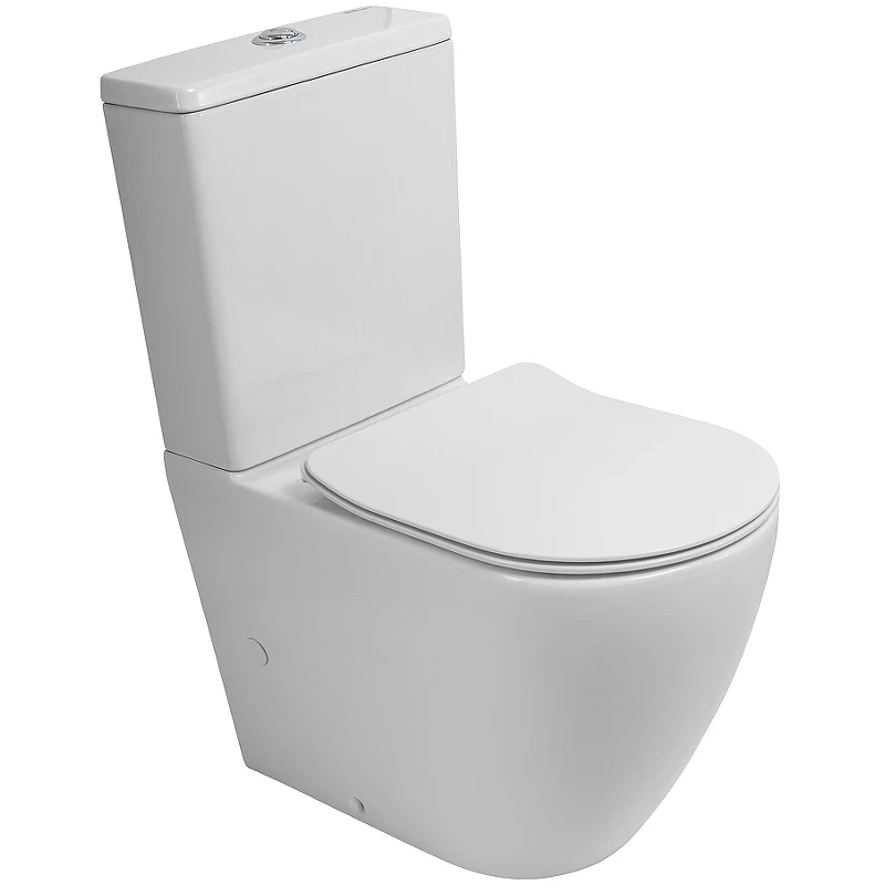 Унитаз компакт BelBagno Sfera-Tor BB2141CP-TOR без бачка и сиденья фаянс напольный