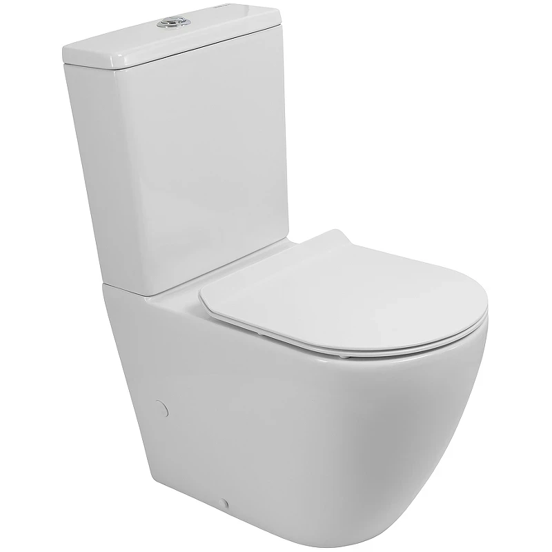 Унитаз компакт BelBagno Sfera-Tor BB2141CP-TOR без бачка и сиденья фаянс напольный