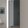 Душевая дверь Cezares Slider 110 SLIDER-B-1-100/110-GRIGIO-NERO профиль Черный матовый стекло тонированное
