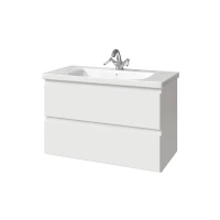 Тумба под раковину Caprigo Forte 90 36113-SF027 подвесная цвет Белый