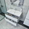 Тумба под раковину Caprigo Forte 90 36113-SF027 подвесная цвет Белый