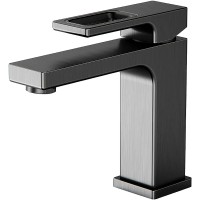 Смеситель для раковины Gappo G17-9 G1017-9 Оружейная сталь латунь