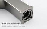 Смеситель для раковины Gappo G17-9 G1017-9 Оружейная сталь латунь