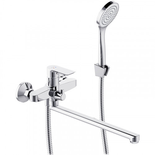 Смеситель для ванны Damixa Apollo 479500000 универсальный Хром латунь на стену