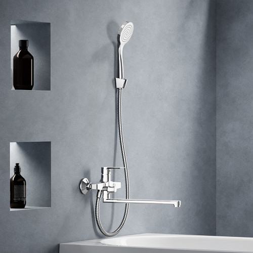 Смеситель для ванны Damixa Apollo 479500000 универсальный Хром латунь на стену