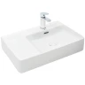 Раковина WeltWasser Elbach 2223 R 60 10000004572 Белый глянец фаянс накладная
