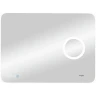 Зеркало Reflexion Point 800х700 RF4513PT с подсветкой с сенсорным выключателем, диммером и часами