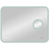 Зеркало Reflexion Point 800х700 RF4513PT с подсветкой с сенсорным выключателем, диммером и часами
