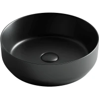 Раковина-чаша Ceramicanova Element 39 CN6022MB Черная матовая фарфор накладная