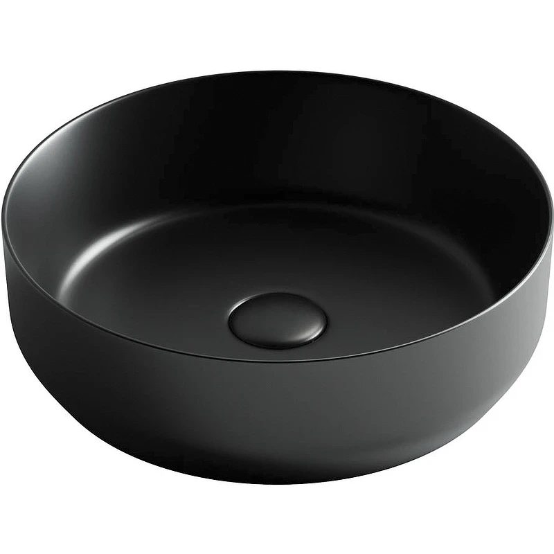 Раковина-чаша Ceramicanova Element 39 CN6022MB Черная матовая фарфор накладная