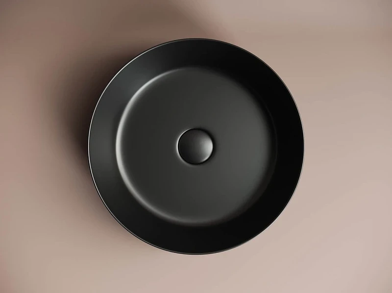 Раковина-чаша Ceramicanova Element 39 CN6022MB Черная матовая фарфор накладная