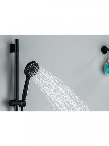 Смеситель для ванны Aquatek Ника AQ1833MB универсальный цвет Черный матовый