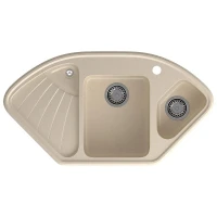 Кухонная мойка GranFest Corner C-1040E кашемир цвет Кашемир