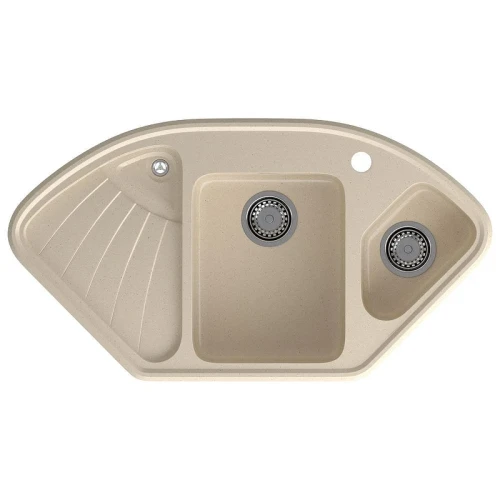 Кухонная мойка GranFest Corner C-1040E кашемир цвет Кашемир