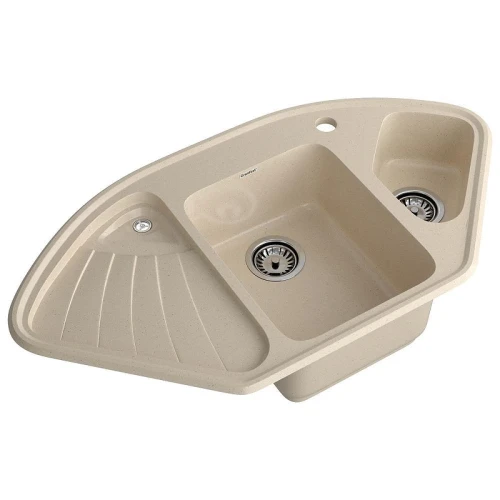 Кухонная мойка GranFest Corner C-1040E кашемир цвет Кашемир