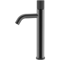 Смеситель для раковины Boheme Stick 122-GM.3 Оружейная сталь латунь