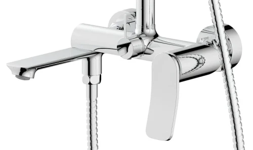 Душевая система Azario Escaro AZ-K2374 цвет Хром