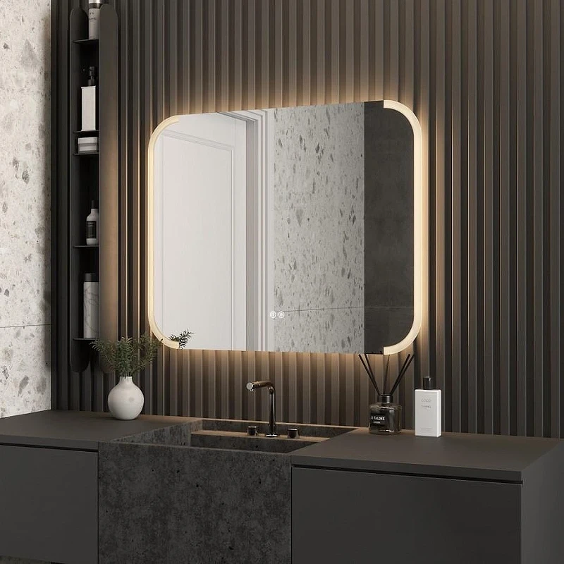 Зеркало Maretti Florenza 80 FL148065P14EL с подсветкой с сенсорным выключателем с подогревом и диммером