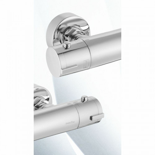 Смеситель для душа Swedbe Hermes 9022 с термостатом Хром латунь на стену