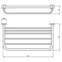 Полка для полотенец Ideal Standard IOM A9106AA Хром