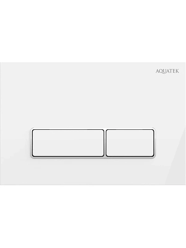 Комплект унитаза с инсталляцией Aquatek Set Aquatek Либерти-061 4в1 цвет Белый с сиденьем Микролифт и клавишей смыва цвет Белый