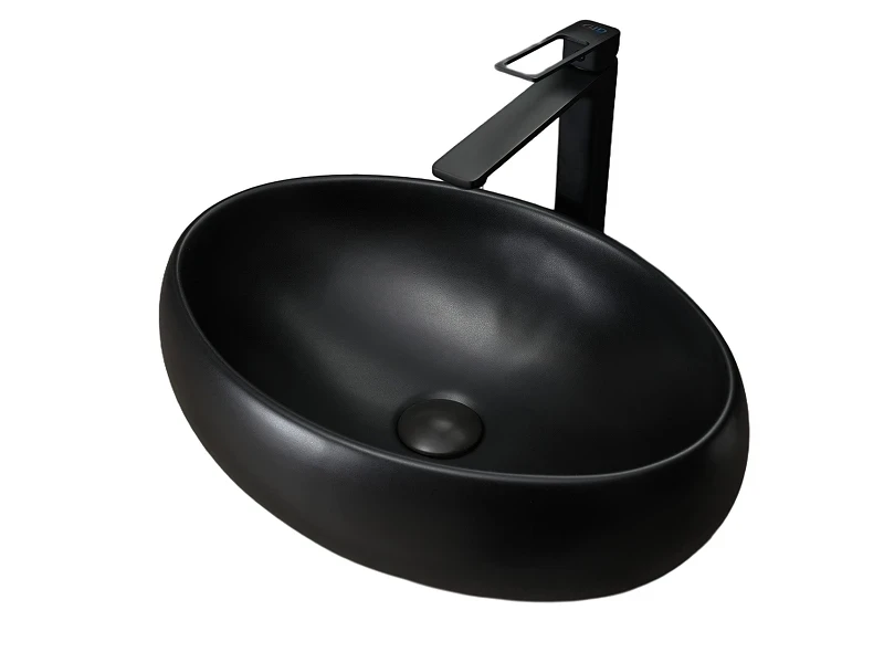 Раковина-чаша Gid Lago 48 Bm9030b 53372 цвет Черный матовый