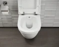 Унитаз биде Vitra S50 Rim-Ex 7740B003-0850 подвесной без сиденья фарфор подвесной