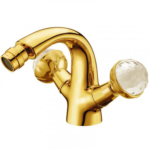 Смеситель для биде Boheme Imperiale Presente 336 Золото латунь