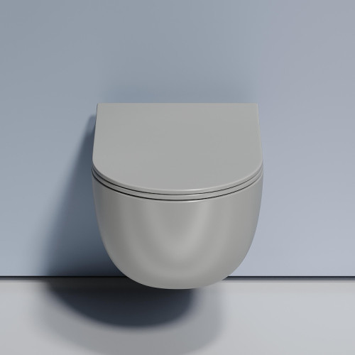Унитаз с инсталляцией DIWO Ceramicanova Modena Rimless CN6063MH + DIWO 4501 с сиденьем Микролифт с клавишей смыва цвет Глянцевый белый