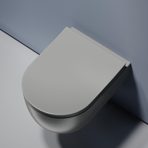 Унитаз с инсталляцией DIWO Ceramicanova Modena Rimless CN6063MH + DIWO 4501 с сиденьем Микролифт с клавишей смыва цвет Глянцевый белый
