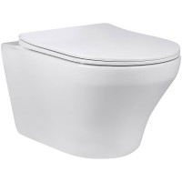 Унитаз Vincea Edge-M Rimless VT1-37 подвесной с сиденьем Микролифт фарфор подвесной